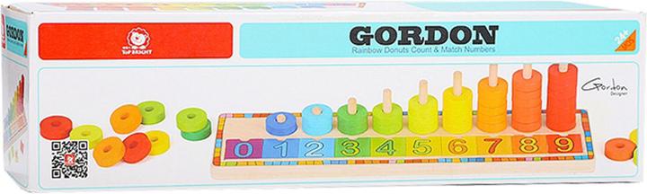Actual product image Topbright Toys Houten Leerspel Ringen Tellen, 56dlg.