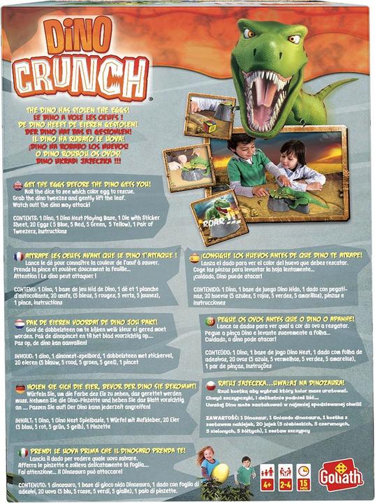Actual product image Goliath Toys Dino Crunch Meal Behendigheidsspel