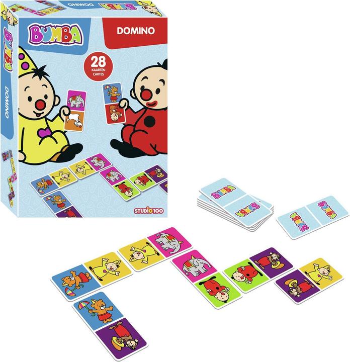 Actual product image Bumba travel game - dominoes (Dutch)