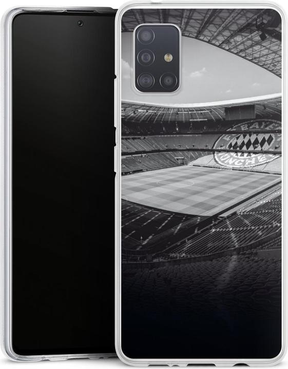 Actual product image DeinDesign Silikon Hülle für Samsung Galaxy A51 5G Handyhülle Case Smartphone Schutzhülle FC Bayern München (Samsung Galaxy A51 5G)