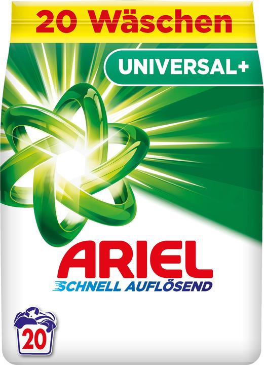 Actual product image Ariel Universal+ (20 Washing cycles, Powder)