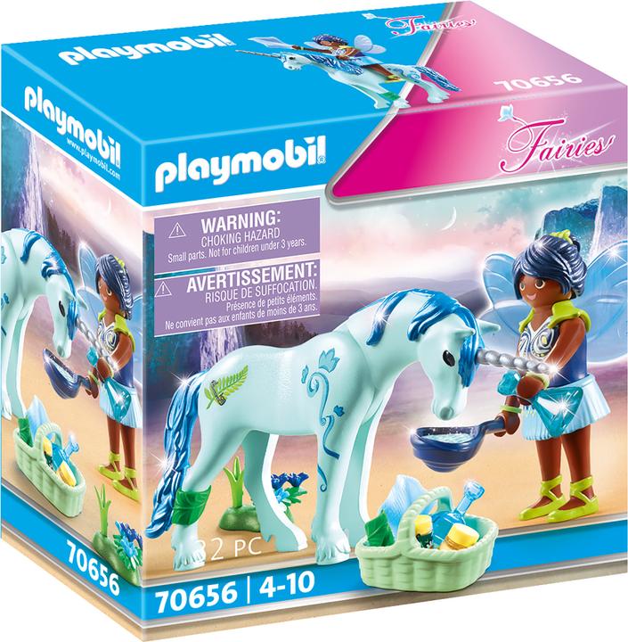 Actual product image Playmobil Unicorn with Healer Fairy (70656)