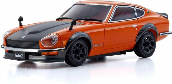 Actual product image Kyosho Mini-Z MA020 Nissan Fairlady 240 ZL 1:27, Orange, Readyset (ARR Almost Ready to Run)