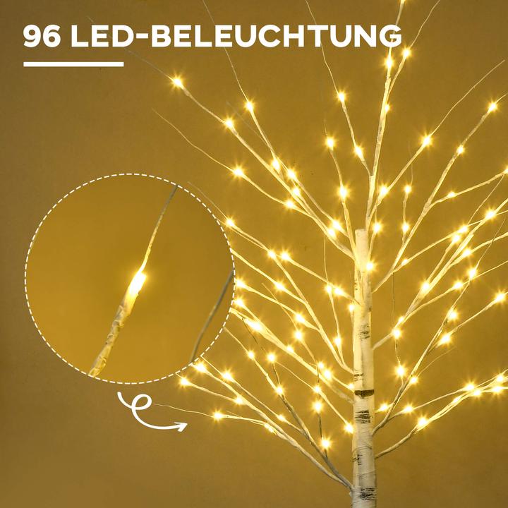 Produktbild Jamb LED Baum Birke 180cm