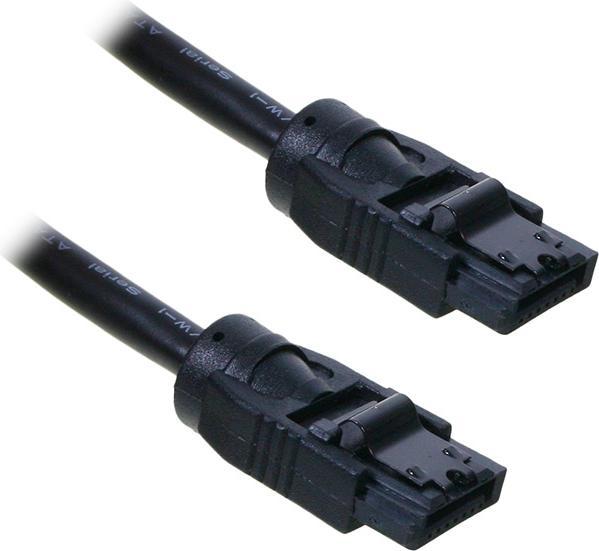 Image du produit Akasa Câble SATA-3 100cm - black (100 cm)