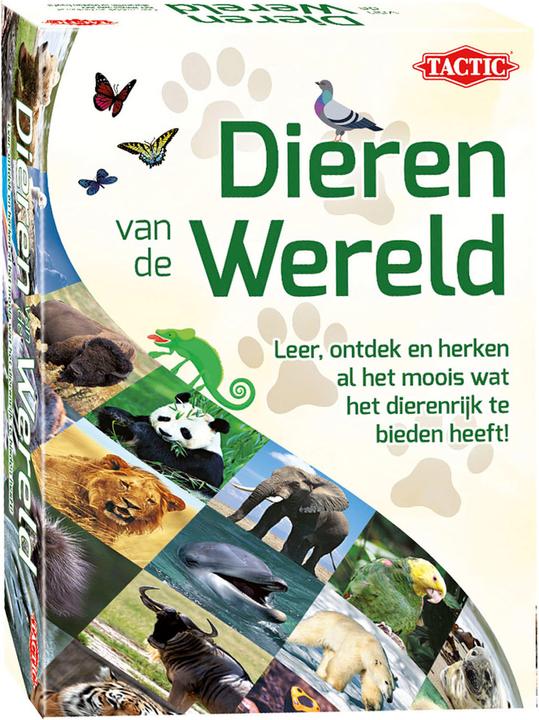 Actual product image Selecta Spielzeug Card game Animals of the world (Dutch)