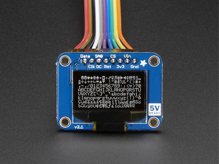 Immagine prodotto Adafruit Display grafico OLED monocromatico 0,96" 128x64 (Display)