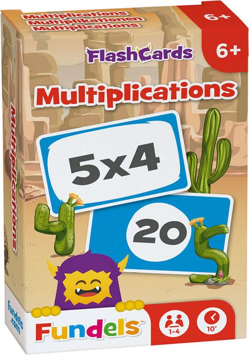 Actual product image Cartamundi Fundels Kaartspel - Leren Vemenigvuldigen (German, French, Italian)