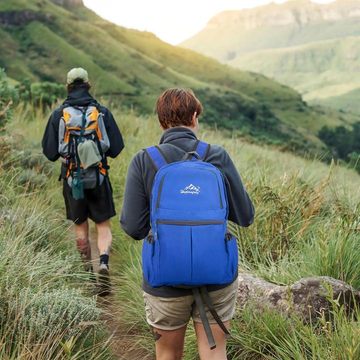 Produktbild Intirilife Faltbarer Rucksack in Azurblau (36 l)