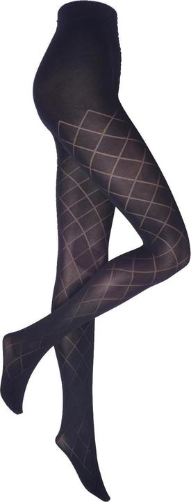 Image du produit Levee Fashion Rhomb Collant, couleur 399 noir, taille 40-42 (60 DEN, 40 - 42)