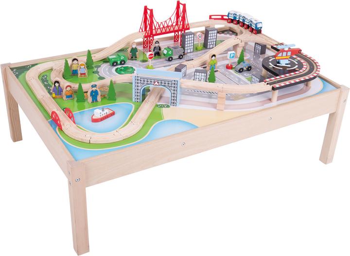 Produktbild Bigjigs Holzeisenbahn Spieltisch