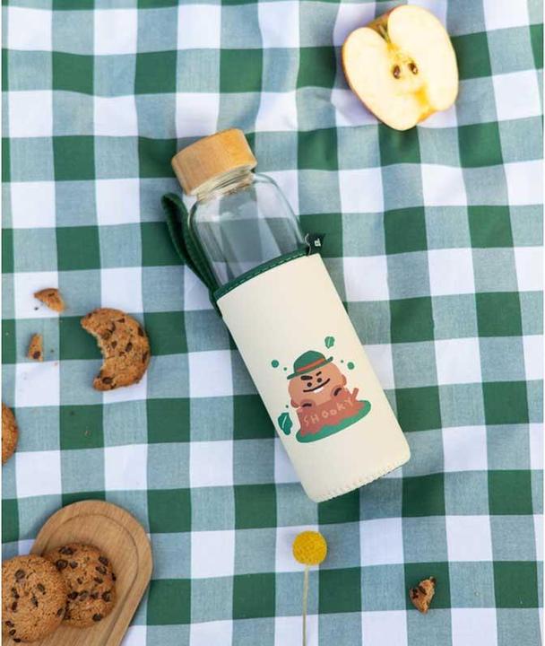 Actual product image BT21 Drinking bottle 500 ml glass (0.50 l)