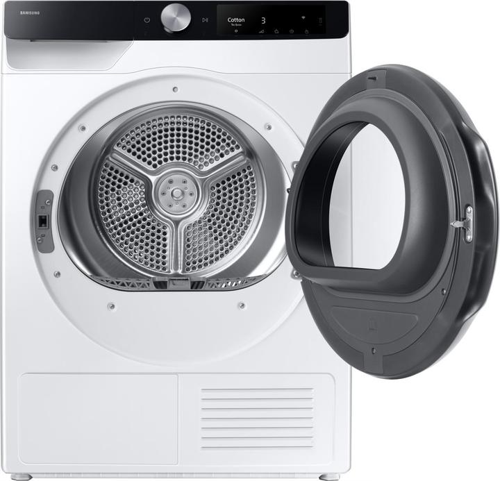 Produktbild Samsung DV6000T, Wärmepumpentrockner, 9 kg, EEK: A+++, mit Klartext-Display und AI Dry (9 kg, Rechts)