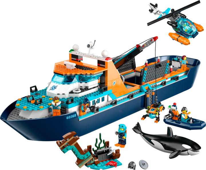 Actual product image LEGO Arctic research vessel (60368, LEGO City)