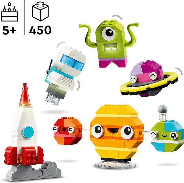 Image du produit LEGO Planètes créatives de l'espace (11037, LEGO Classic)