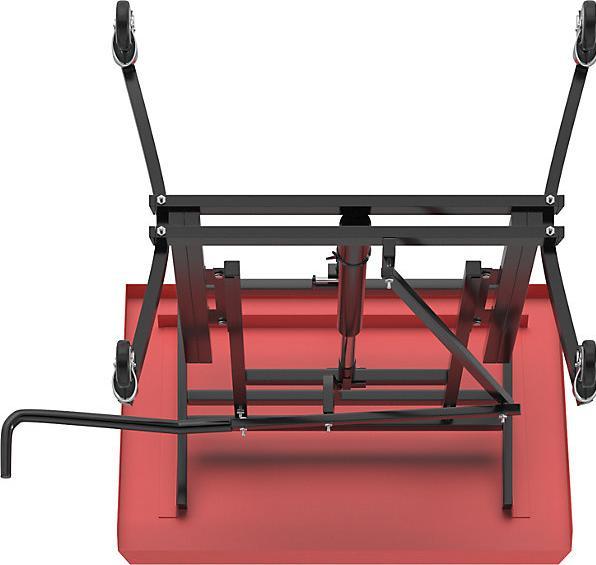 Produktbild Global Stole Materialständer XL, fahrbar, H-verstellb. 730 - 980 mm, 4 Ausleger mit LR