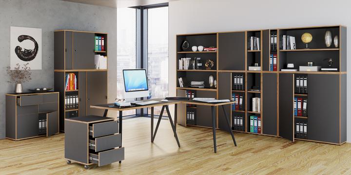 Immagine prodotto VCM Holz Stehpult Rednerpult Rollen Salia