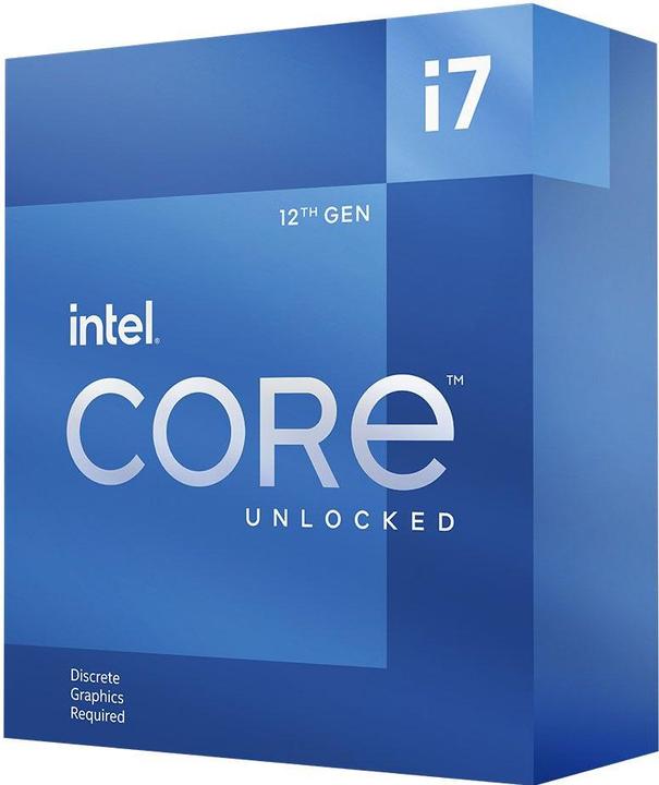 Produktbild Intel Core i7 12700KF (LGA 1700, 3.60 GHz, 12 -Core)