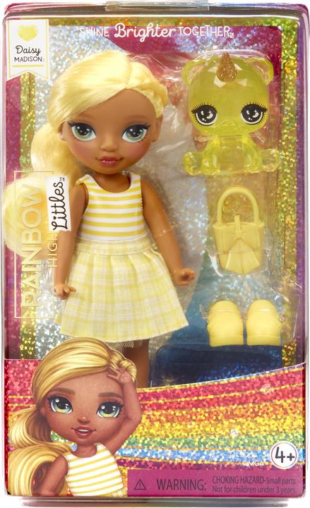 Productafbeelding MGA Rainbow High Littles poppen - Daisy (Geel)