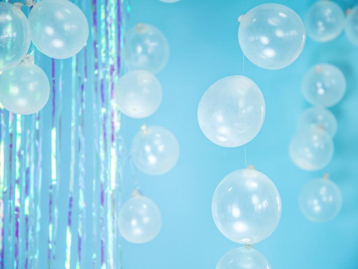 Produktbild Partydeco Öko-Ballons Crystal Clear 12 cm - 100 Stück (100 x)