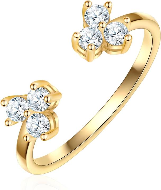 Produktbild Glanzstücke München Damen Ring Sterling Silber - 34488 (48, 925 Silber)