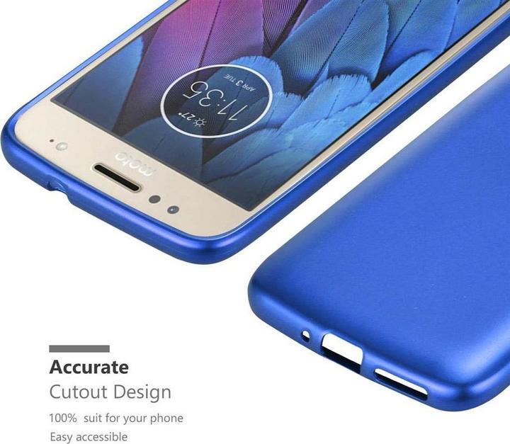 Produktbild Cadorabo TPU Matt Metallic Cover (Motorola Moto G5S)
