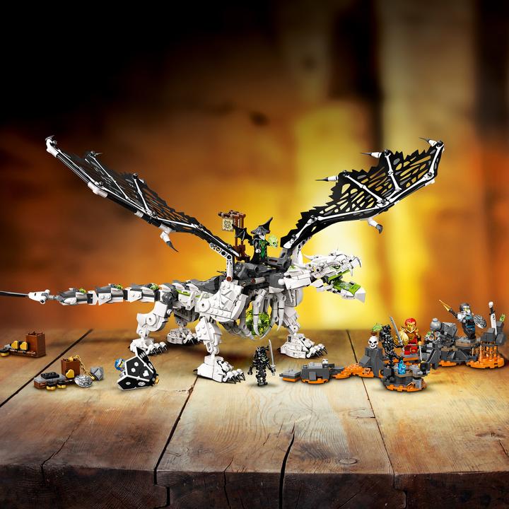 Actual product image LEGO Dragon of the Skull Mage (71721, LEGO Ninjago)