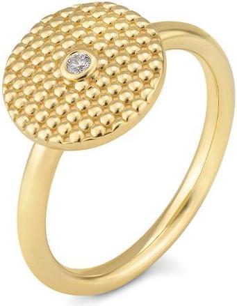Image du produit Breuning BAGUE - BRILLE. 0,025 Ct. H/si (55, Or 585/14 K)