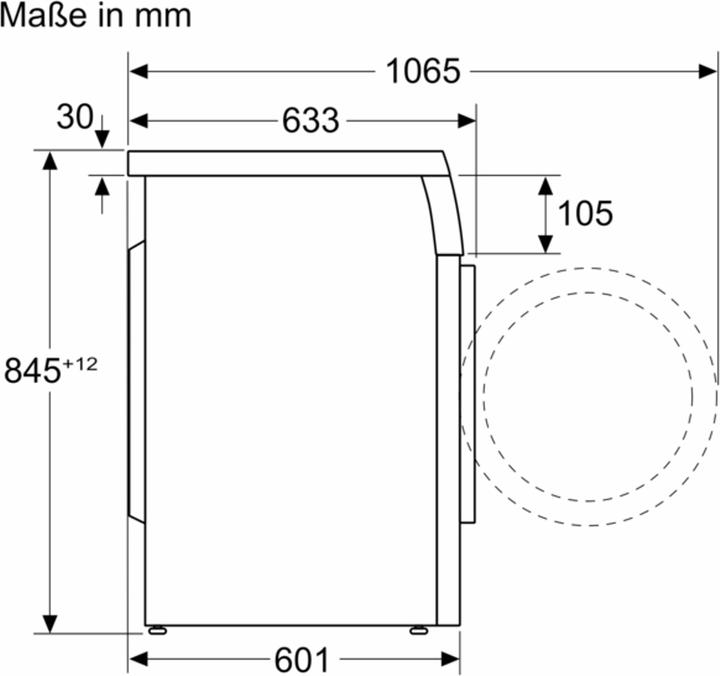 Image du produit Bosch Hausgeräte WUU28TA8 (8 kg, Gauche)