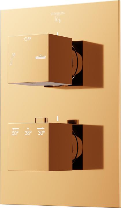 Produktbild Steinberg Serie 160 Dusch-/Wannenarmatur, Fertigmontageset, Unterputz, zwei Verbraucher, 16041333