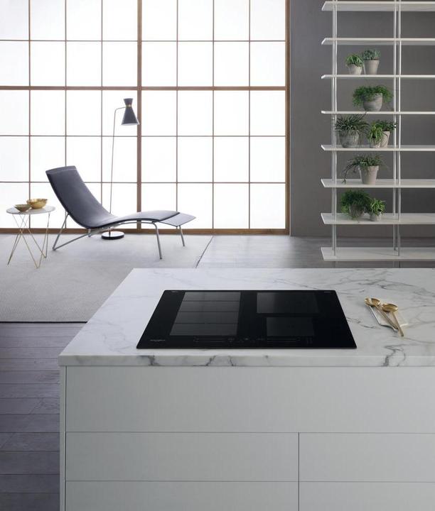 Immagine prodotto Whirlpool indukcinė kaitlentė WF S7560 NE 60 cm, 1 FlexiSlide, Booster, Juodas