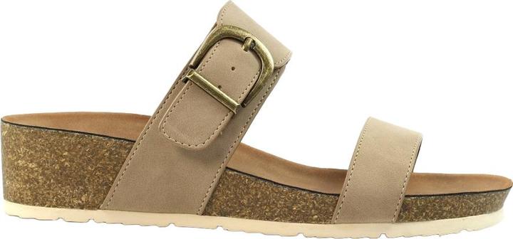 Actual product image Lunar Womens/Ladies Ripple Wedge Sandals (38)