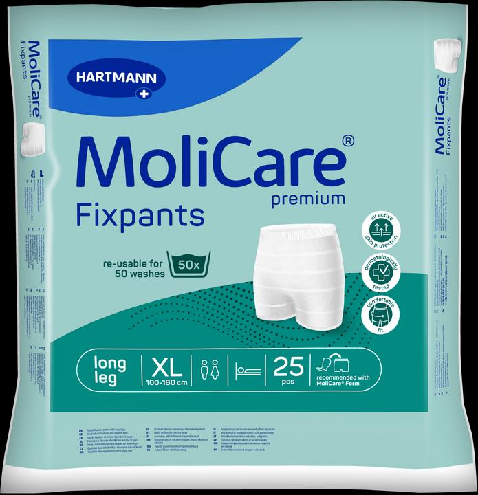 Produktbild MoliCare Premium Fixpants long leg Inkontinenz Fixierhose (25 x, Large plus)