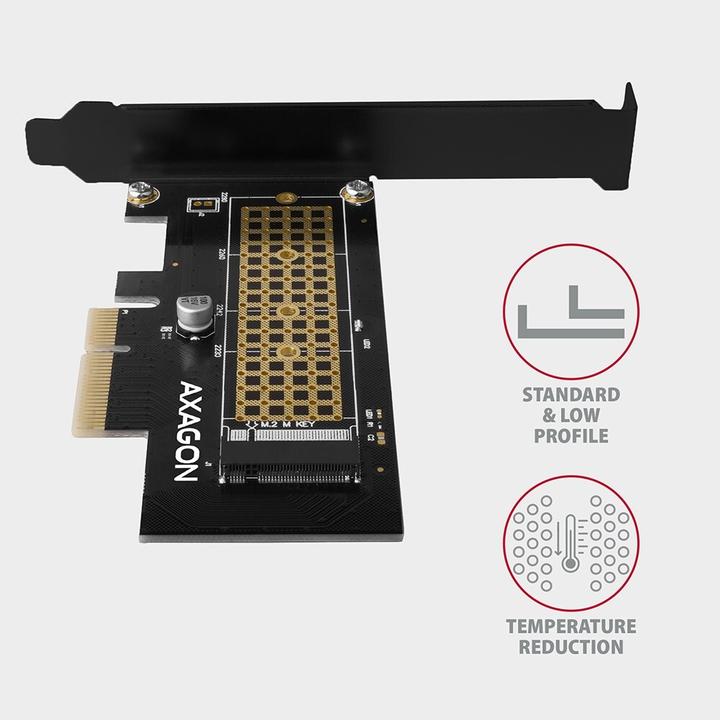 Actual product image Axagon PCEM2-N