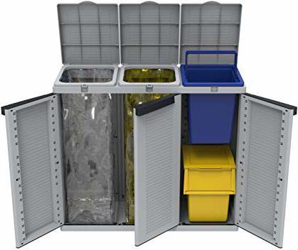 Actual product image Terry Storage box, yellow/blue (30 l)