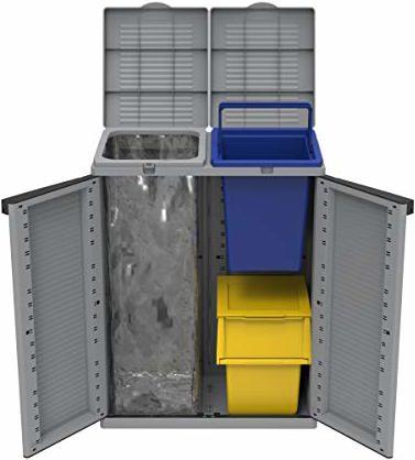 Actual product image Terry Storage box, yellow/blue (30 l)