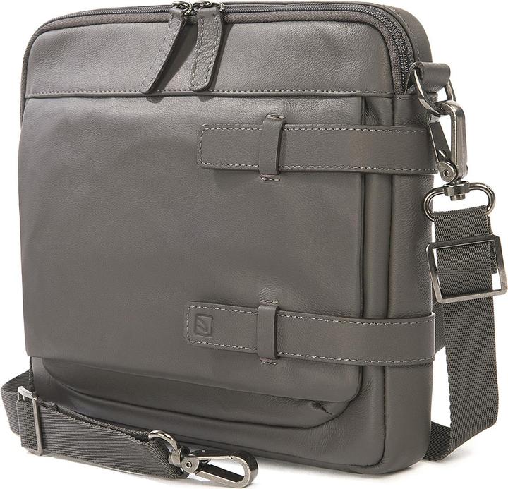 Immagine prodotto Tucano Tema Cross-Body, custodia in pelle per iPad mini, tablet fino a 8 pollici, grigio