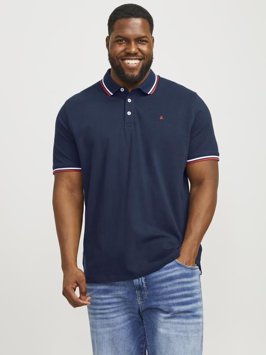 Actual product image Jack & Jones Plus Size Unicoloured T-shirt T-shirt (8XL)