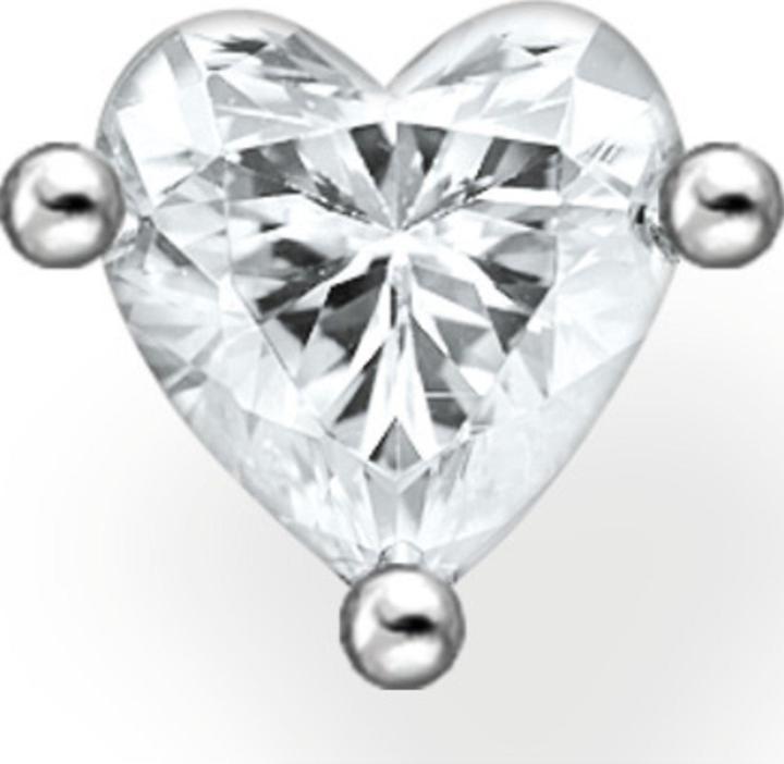 Immagine prodotto Thomas Sabo Orecchini singolo cuore argento (Argento 925)