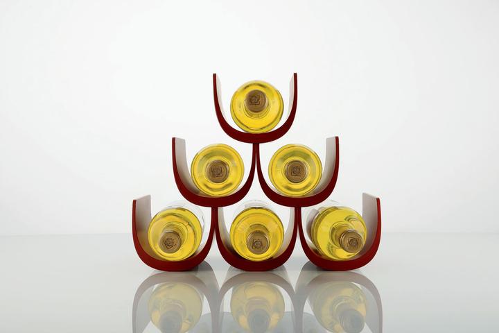 Actual product image Alessi Noè bottle cage (34.5 x 15.5 x 30 cm, 6 Fl.)