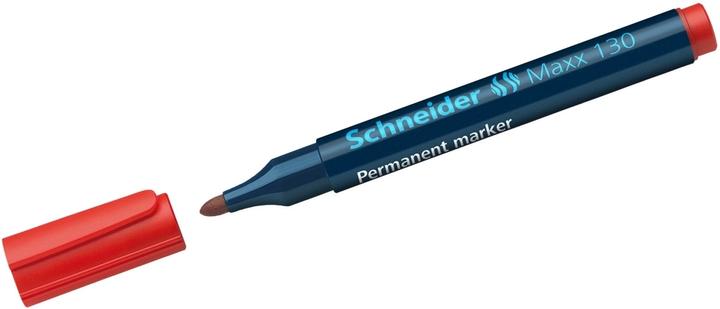 Image du produit Schneider Marqueur permanent Maxx 130 (Rouge, 3 mm, 1 x)
