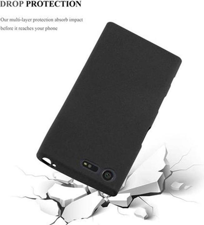 Actual product image Cadorabo Bumper TPU Frosted (Sony Xperia X Compact)