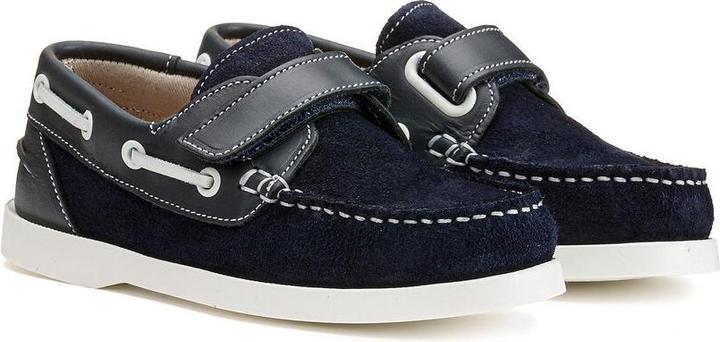 Actual product image La Redoute Collections Boat shoes with velcro fastening (26)
