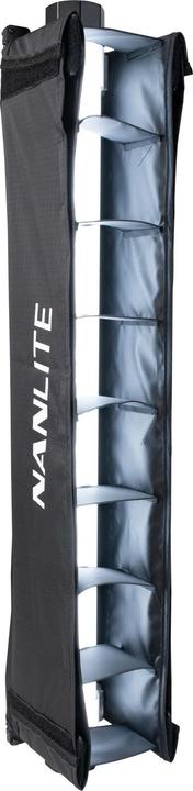 Nanlite Barndoor mit Richtgitter (PavoTube II 15X) (Gitter, 54 cm)