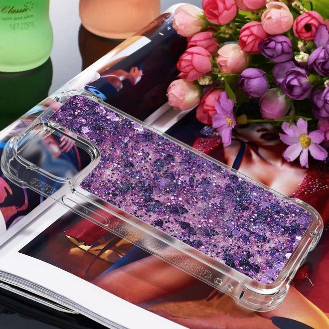 Produktbild MU Style Glitter Softcase Hülle (Apple iPhone 13)