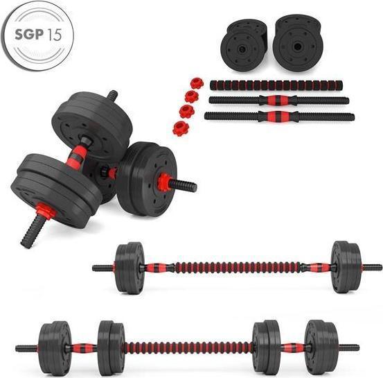 Actual product image HMS SGP15 (4 x 1.5 kg, 4 x 2 kg)