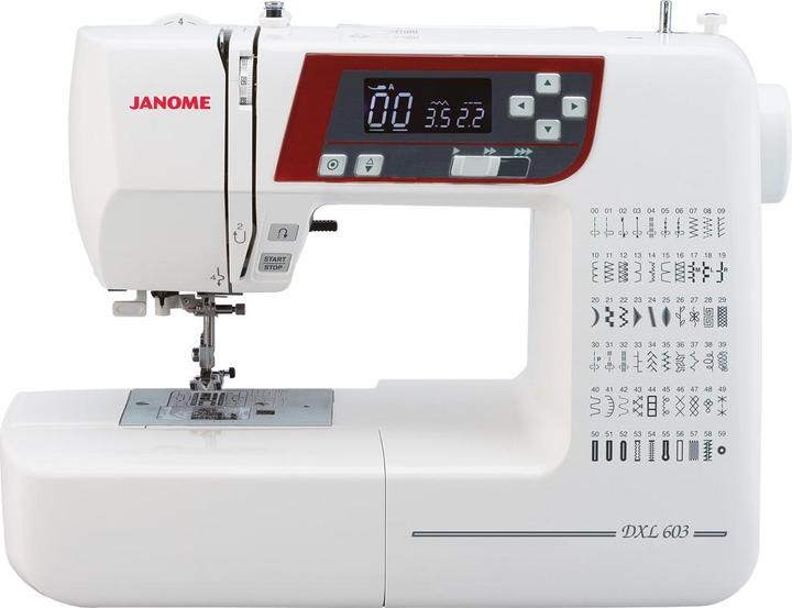 Actual product image Janome DXL603