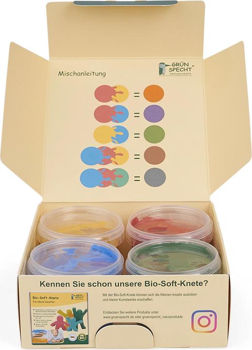 Actual product image Grünspecht Bio-Fingermalfarbe (Multicolor, 480 ml)