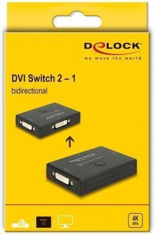 Actual product image Delock 2 Port DVI Switch&Distributor