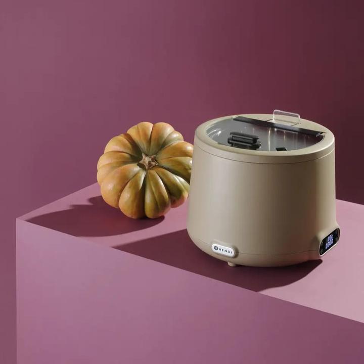 Immagine prodotto Hendi Marmite à soupe UNIQ,, 8L, Beige, 220-240V/500W, ⌀365x(H)325mm